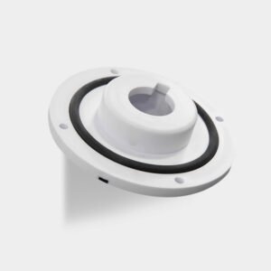 Custom White Injection Molded Flange